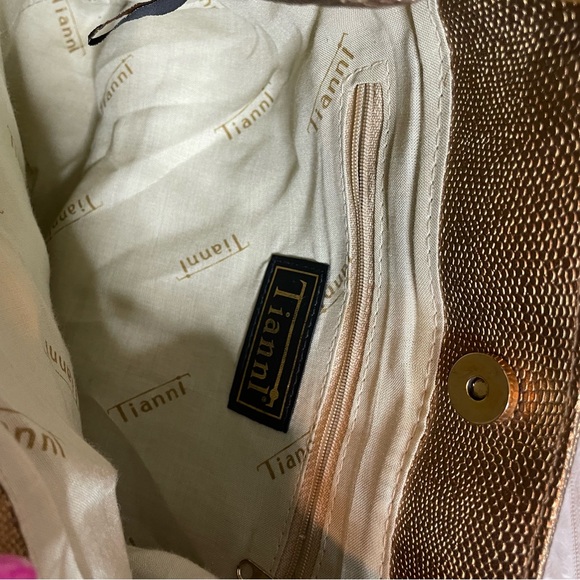 Y2K 90's Furry Leopard Print Bag - Picture 10 of 11